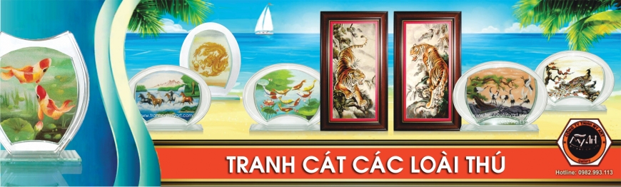 Tranh Cát Các Loài Thú