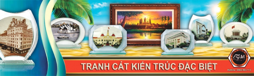 Tranh Cát Kiến Trúc Đặc Biệt