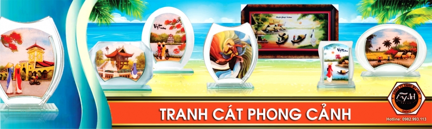 Tranh Cát Phong Cảnh