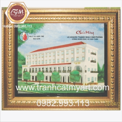Tranh Cát Kiến Trúc Đặc Biệt - 3010