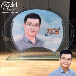 T/p: Tranh Cát Ông NGUYỄN THUẬN DIỄN - Phó Bí thư Đảng uỷ, Phụ trách Đảng bộ TCS và Quyền Tổng Giám đốc TCS