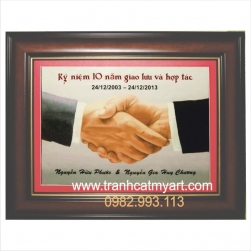 Tranh Cát Biểu Tượng - LOGO 3041
