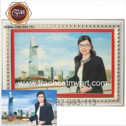 Tranh Cát Chân Dung - CDT3121