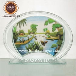 Tranh Cát Đồng Quê VN - PCV3014