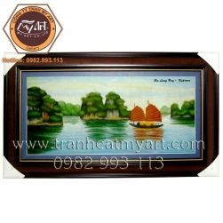 Tranh cát Vịnh Hạ Long - PCT3011
