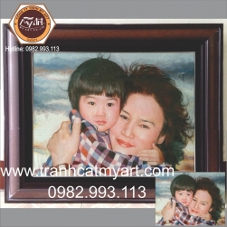 Tranh Cát Chân Dung - CDT3135