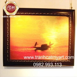 Tranh Cát Phong Cảnh - PCT104