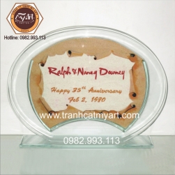 Tranh Cát Biểu Tượng - LOGO 3054