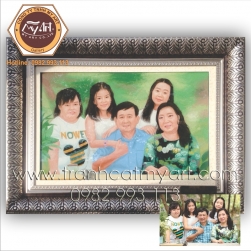 Tranh Cát Chân Dung - CDT3070
