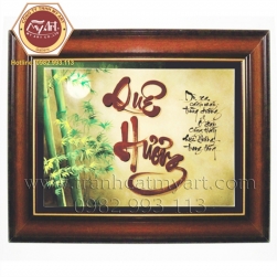 Tranh Cát Chữ Thư Pháp - TPT3013