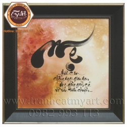 Tranh Cát Chữ Thư Pháp - TPT3014