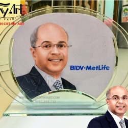 Tranh cát chân dung: Mr. GAURAV SHARMA - Tổng giám đốc BIDV MetLife
