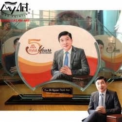 T/p: Tranh Cát Chân Dung: ĐẠI TÁ NGUYỄN THANH NAM - Phó Tổng Giám đốc Tập Đoàn Mytel tại Myanmar